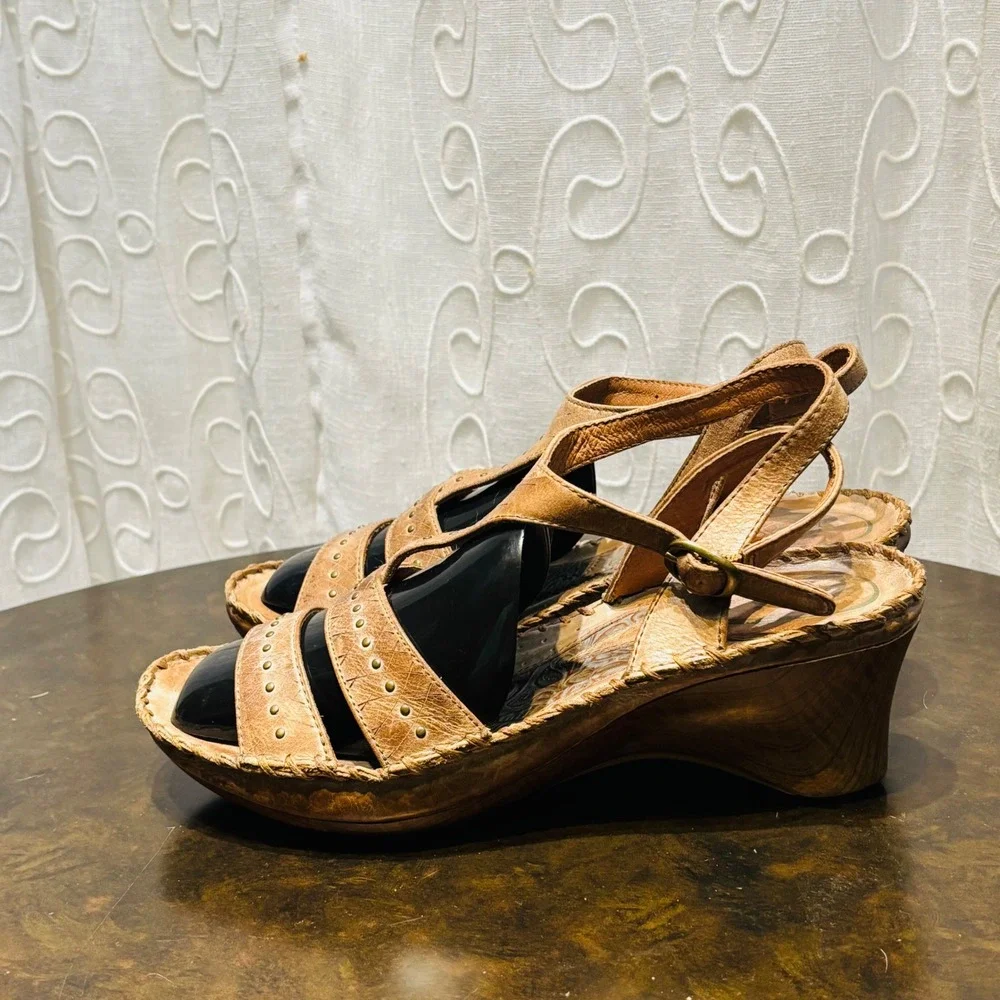 Ariat leather wedge